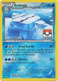 Avalugg (31/106) (League Promo 2nd Place) [XY: Flashfire] 