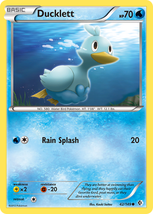 Ducklett (42/149) [Black &amp; White: Boundaries Crossed] 
