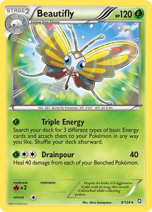 Beautifly (8/124) [Black &amp; White: Dragons Exalted] 