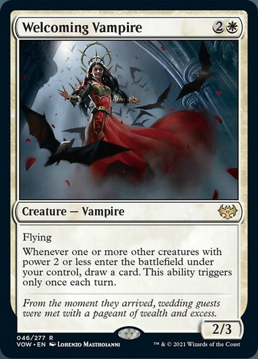 Welcoming Vampire [Innistrad: Crimson Vow] 