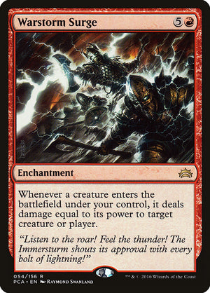 Warstorm Surge [Planechase Anthology] 