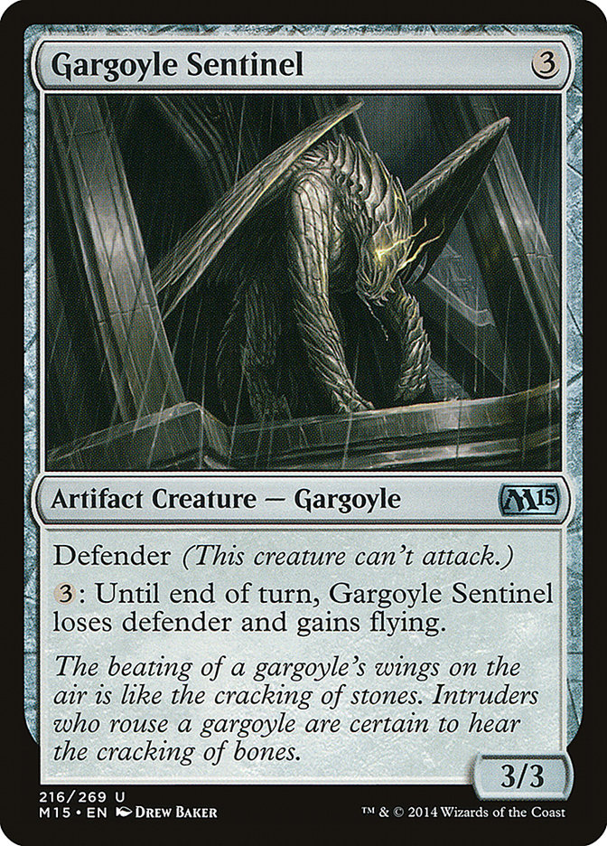 Gargoyle Sentinel [Magic 2015] 