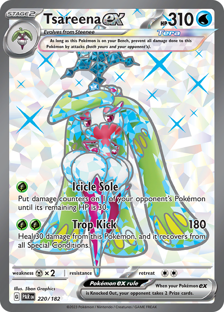 Tsareena ex (220/182) [Scarlet &amp; Violet: Paradox Rift] 