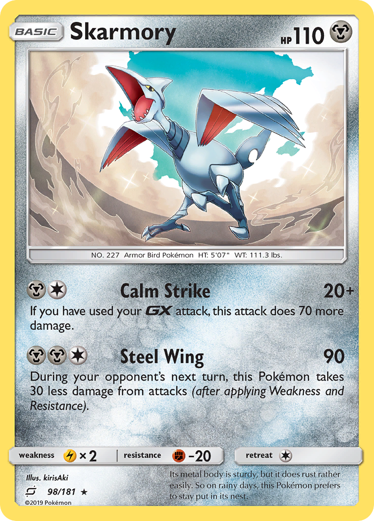 Skarmory (98/181) [Sun & Moon: Team Up] 