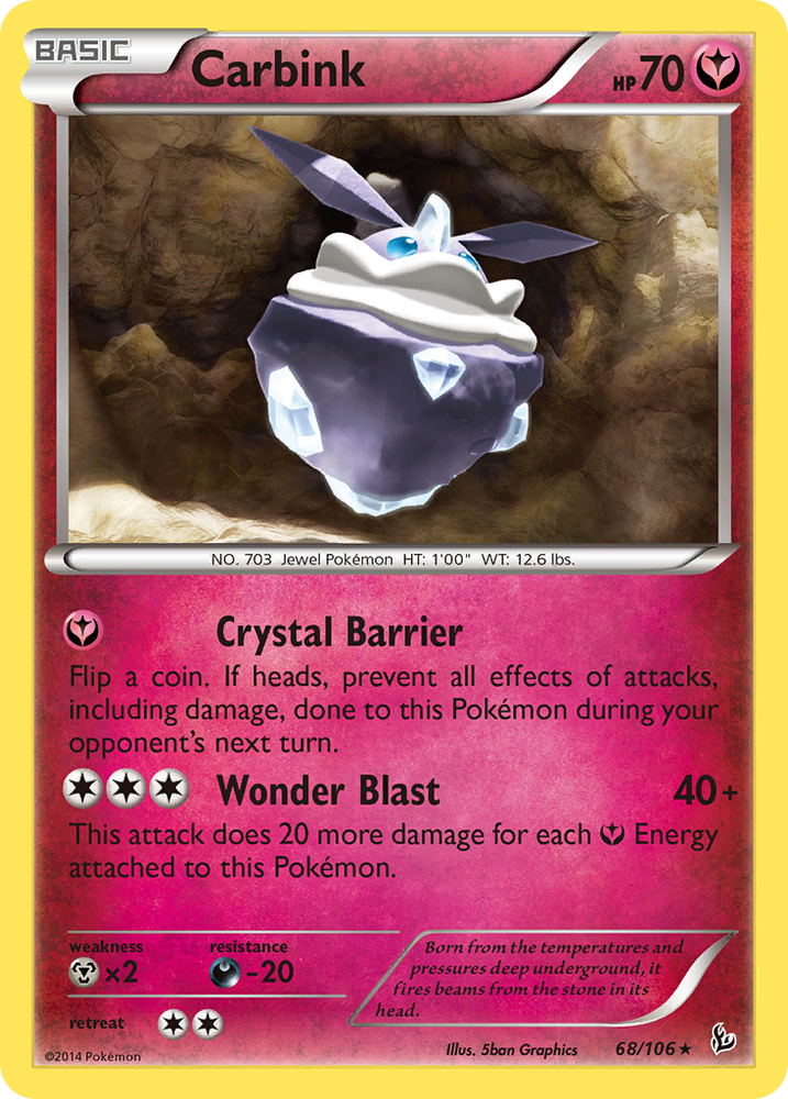 Carbink (68/106) [XY: Flashfire] 