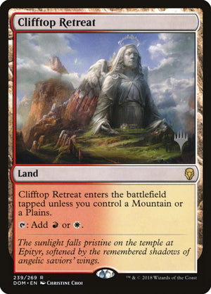 Clifftop Retreat (Promo Pack) [Dominaria Promos] 