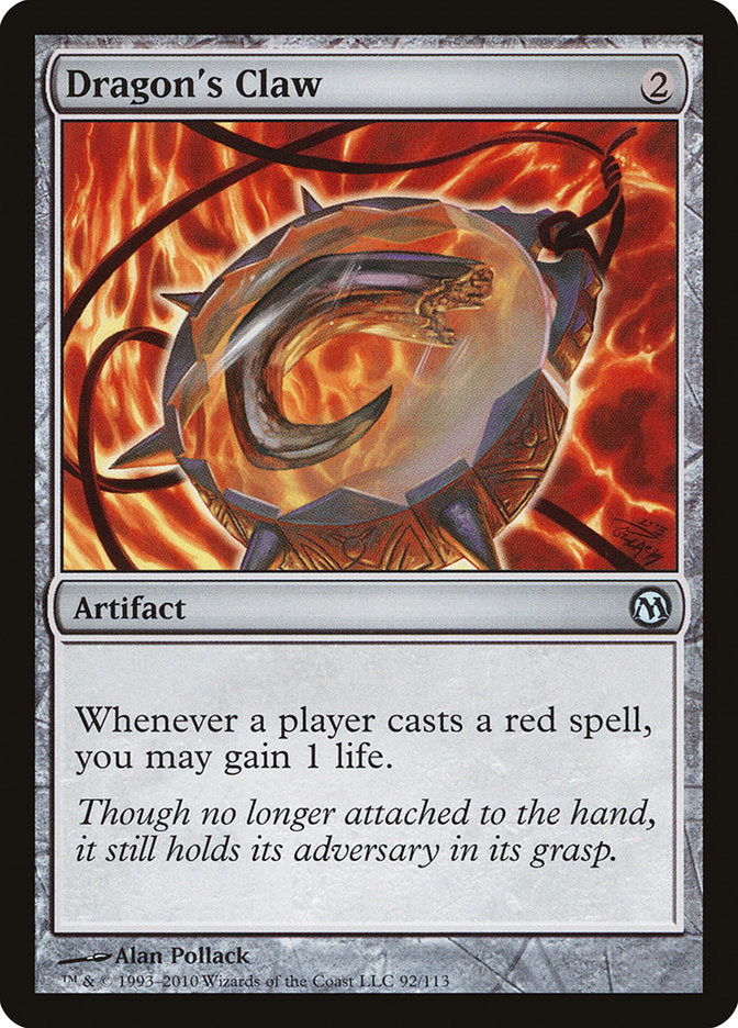 Dragon's Claw [Duels of the Planeswalkers] 