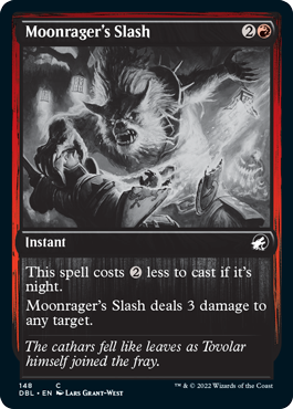 Moonrager's Slash [Innistrad: Double Feature] 