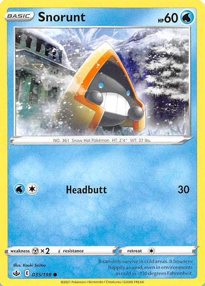 Snorunt (035/198) [Sword &amp; Shield: Chilling Reign] 