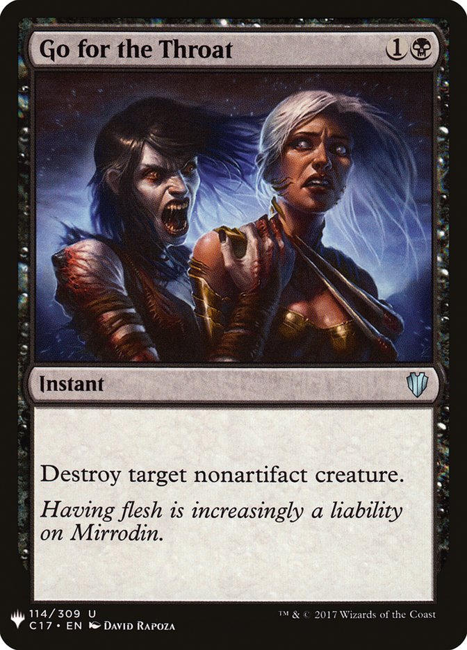 Go for the Throat [Mystery Booster] 