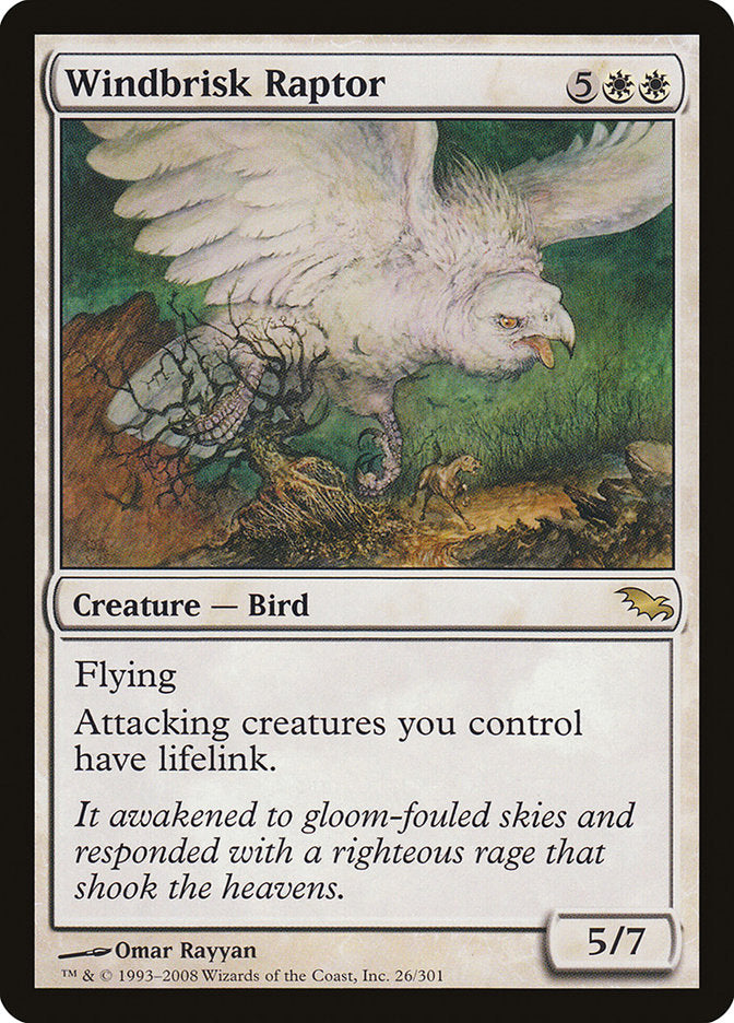 Windbrisk Raptor [Shadowmoor] 