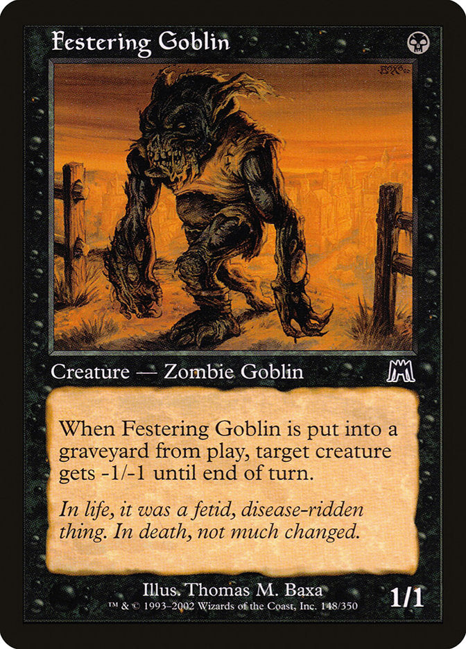 Festering Goblin [Onslaught] 