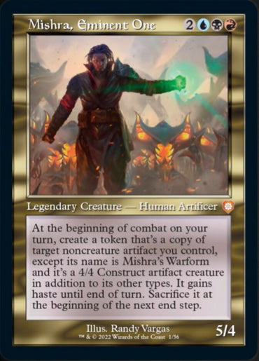 Mishra, Eminent One (001) (Retro) [The Brothers' War Commander] 