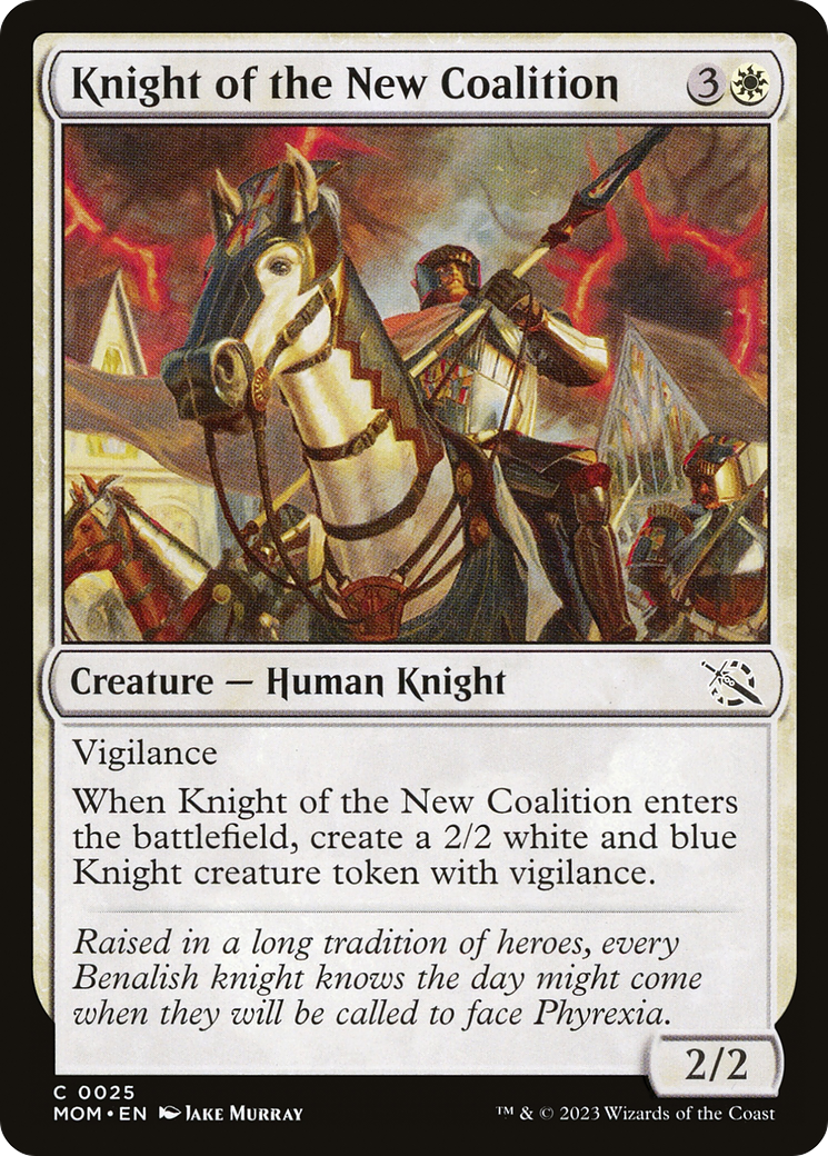 Knight of the New Coalition [March of the Machine] 