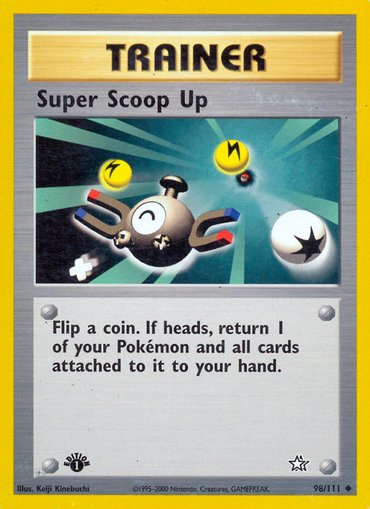 Super Scoop Up (98/111) [Neo Genesis 1st Edition]