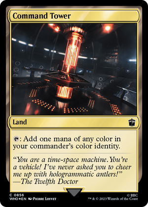 Command Tower (0856) (Surge Foil) [Doctor Who] 