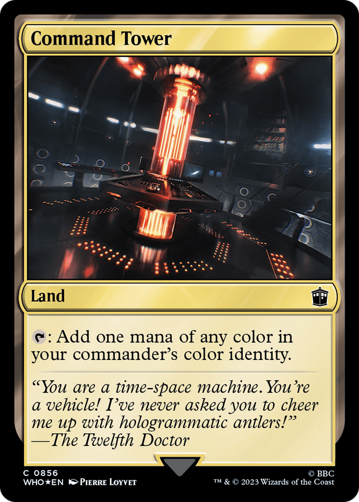 Command Tower (0856) (Surge Foil) [Doctor Who] 