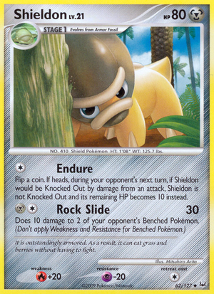 Shieldon (62/127) [Platinum: Base Set] 