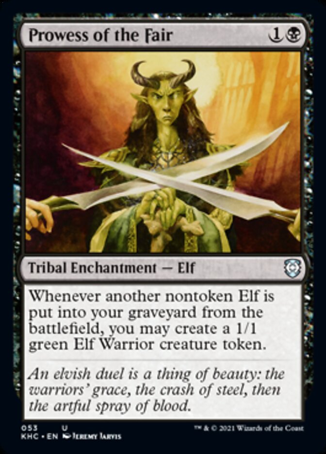 Prowess of the Fair [Kaldheim Commander] 