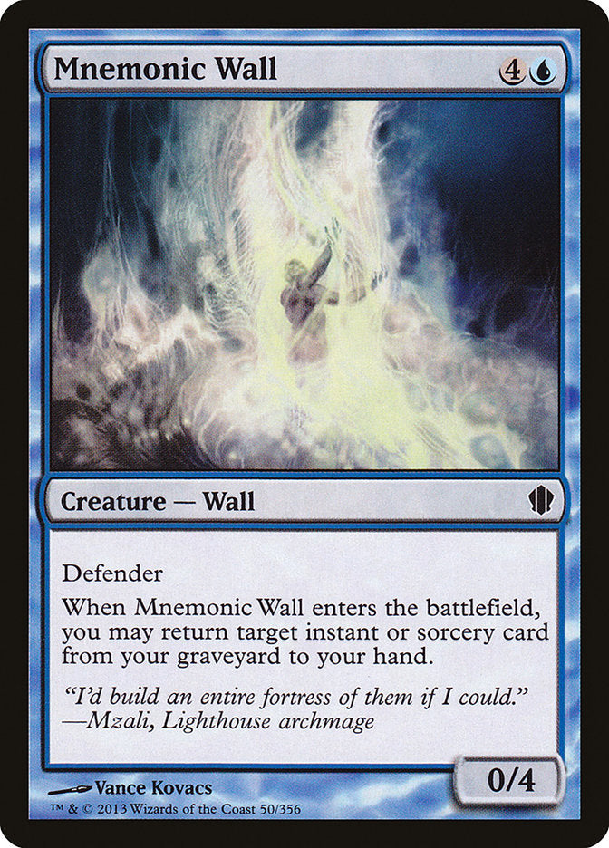 Mnemonic Wall [Commander 2013] 