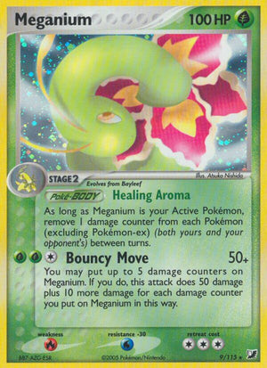 Meganium (9/115) (Theme Deck Exclusive) [EX: Unseen Forces] 