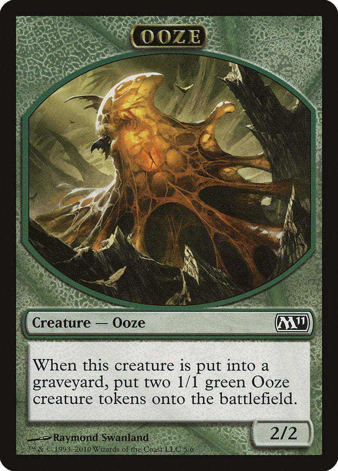 Ooze Token (5/6) [Magic 2011 Tokens]