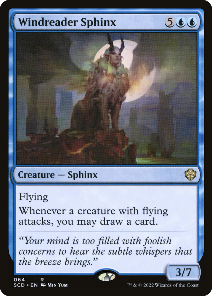 Windreader Sphinx [Starter Commander Decks] 