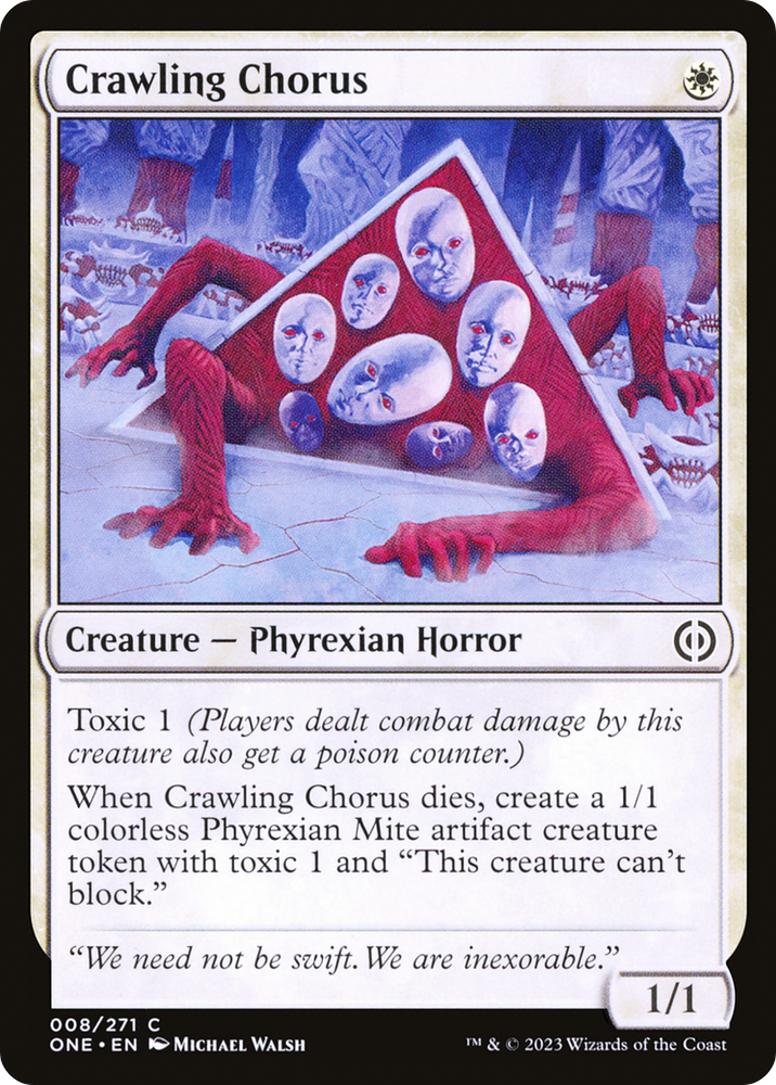 Crawling Chorus [Phyrexia: All Will Be One] 