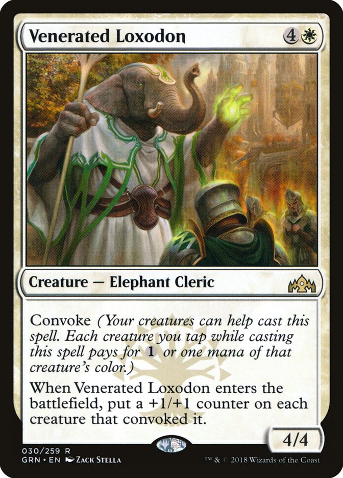 Venerated Loxodon [Guilds of Ravnica] 