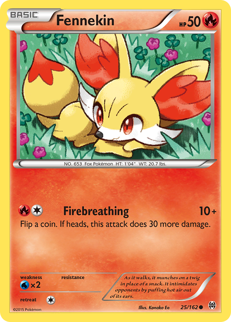 Fennekin (25/162) [XY: BREAKthrough] 