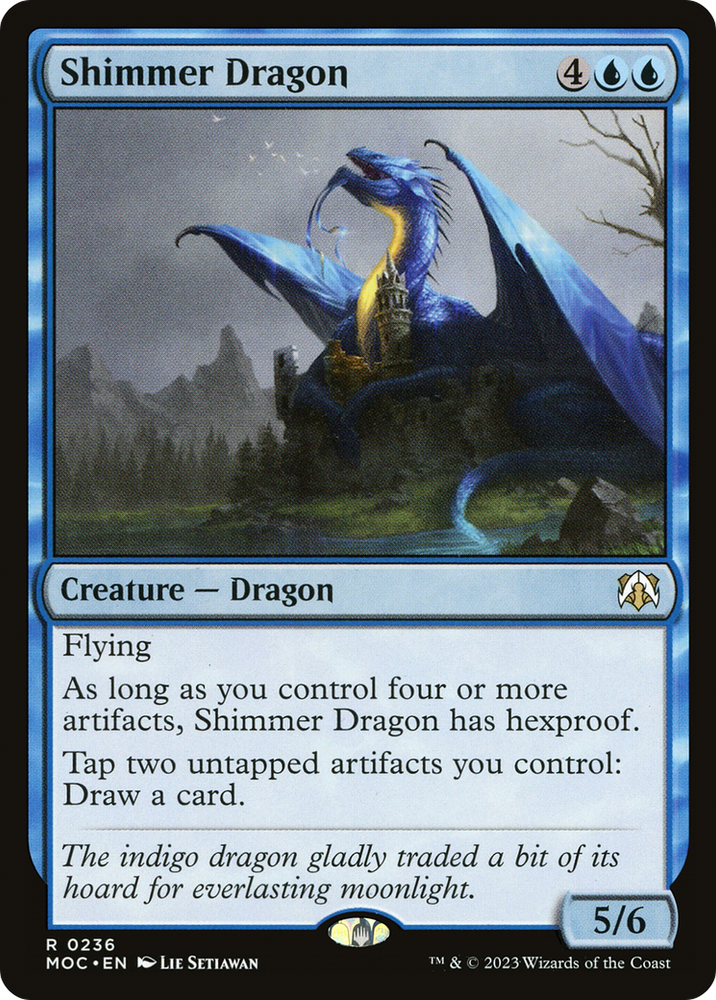 Shimmer Dragon [March of the Machine Commander] 