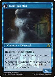 Elusive Tormentor // Insidious Mist (Buy-A-Box) [Shadows over Innistrad Promos]