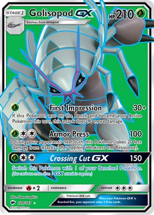 Golisopod GX (129/147) [Sun &amp; Moon: Burning Shadows] 