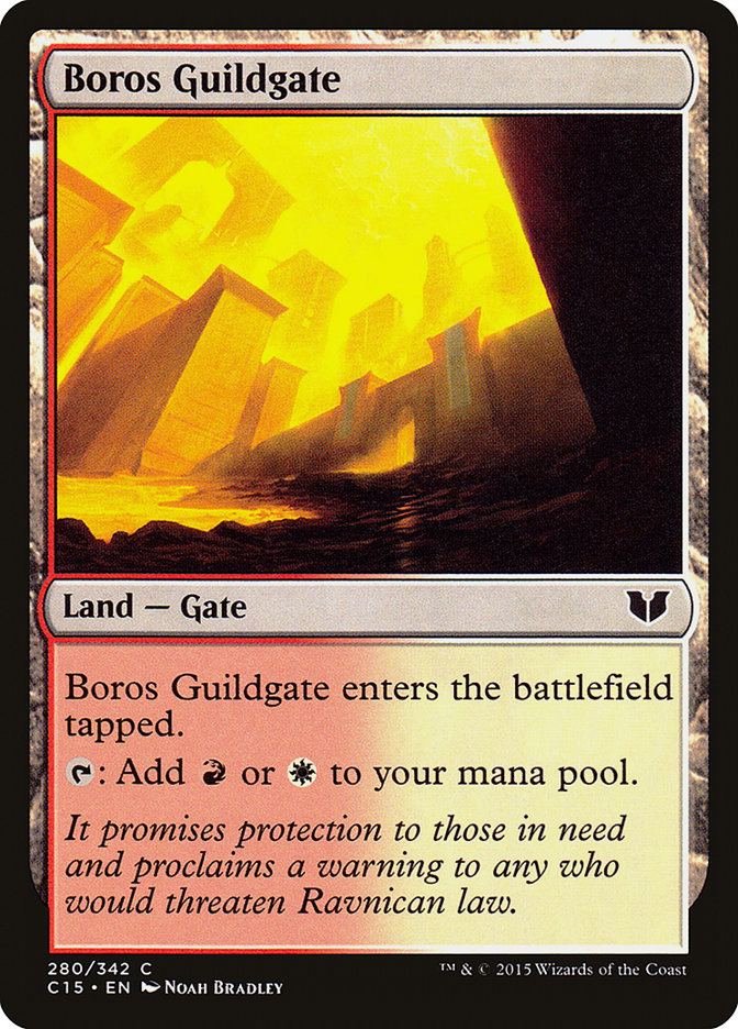 Boros Guildgate [Commander 2015]