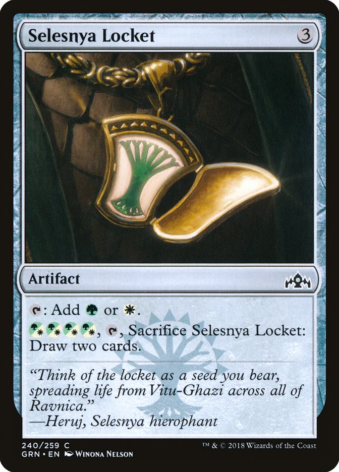 Selesnya Locket [Guilds of Ravnica] 