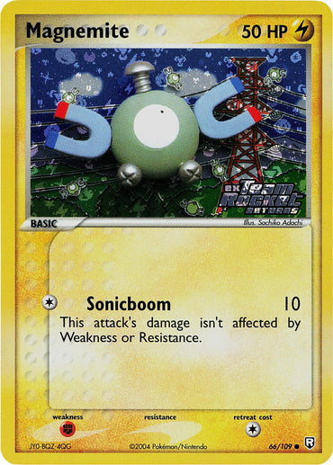 Magnemite (66/109) (Stamped) [EX: Team Rocket Returns]