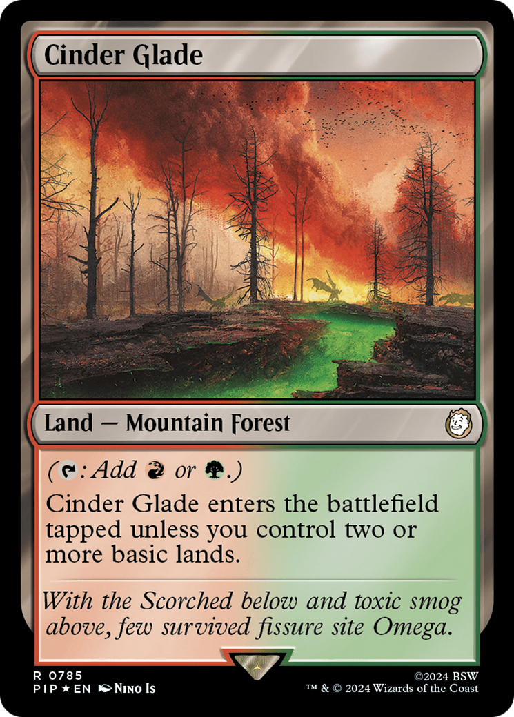 Cinder Glade (Surge Foil) [Fallout] 