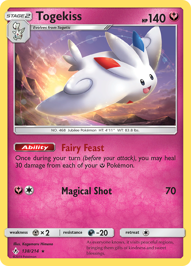 Togekiss (138/214) [Sun & Moon: Unbroken Bonds]