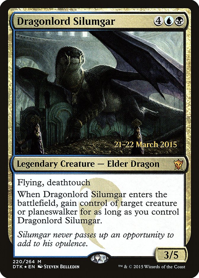 Dragonlord Silumgar [Dragons of Tarkir Prerelease Promos] 