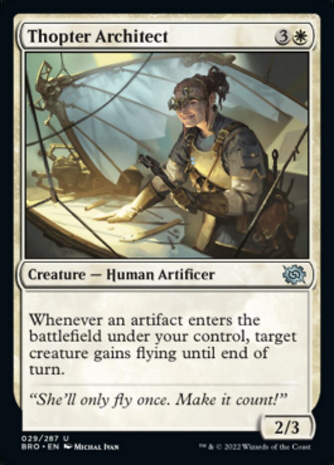 Thopter Architect [The Brothers' War] 