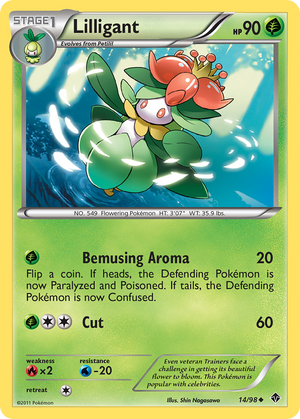 Lilligant (14/98) [Black &amp; White: Emerging Powers] 