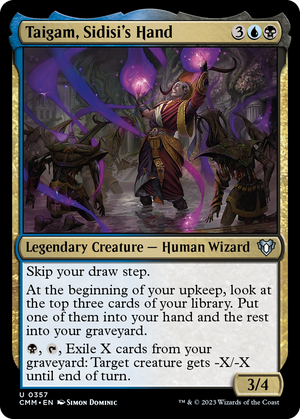 Taigam, Sidisi's Hand [Commander Masters] 