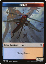 Treasure // Insect Double-Sided Token [Secret Lair: Heads I Win, Tails You Lose Tokens] 