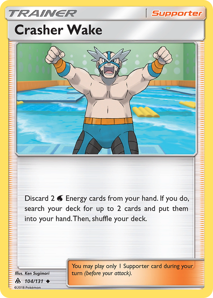 Crasher Wake (104/131) [Sun &amp; Moon: Forbidden Light] 