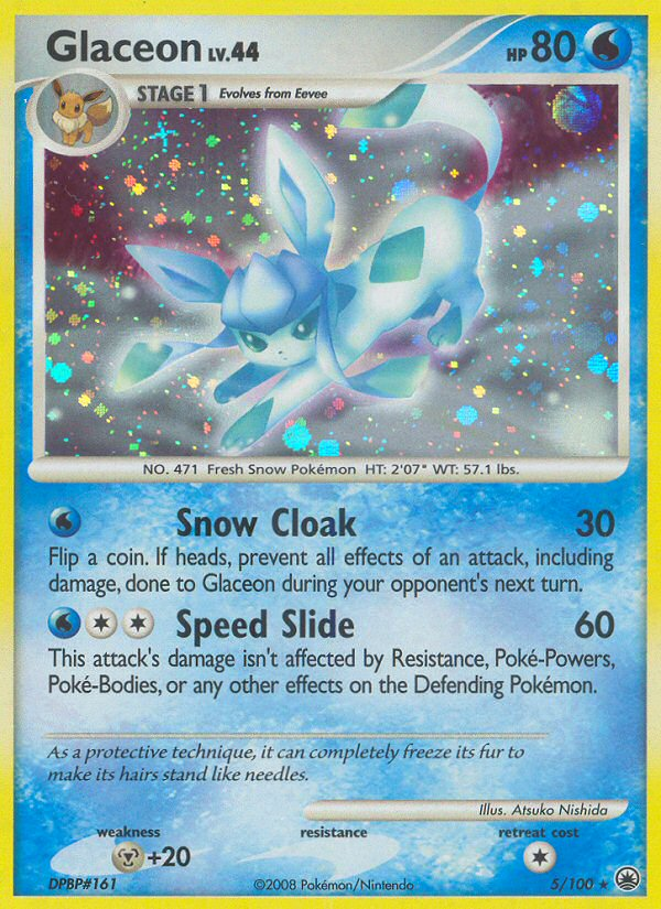 Glaceon (5/100) [Diamond & Pearl: Majestic Dawn]