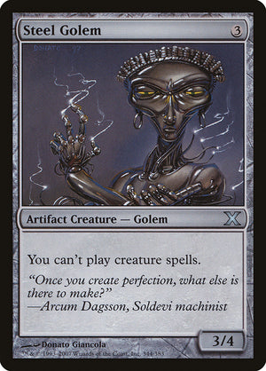 Steel Golem [Tenth Edition]