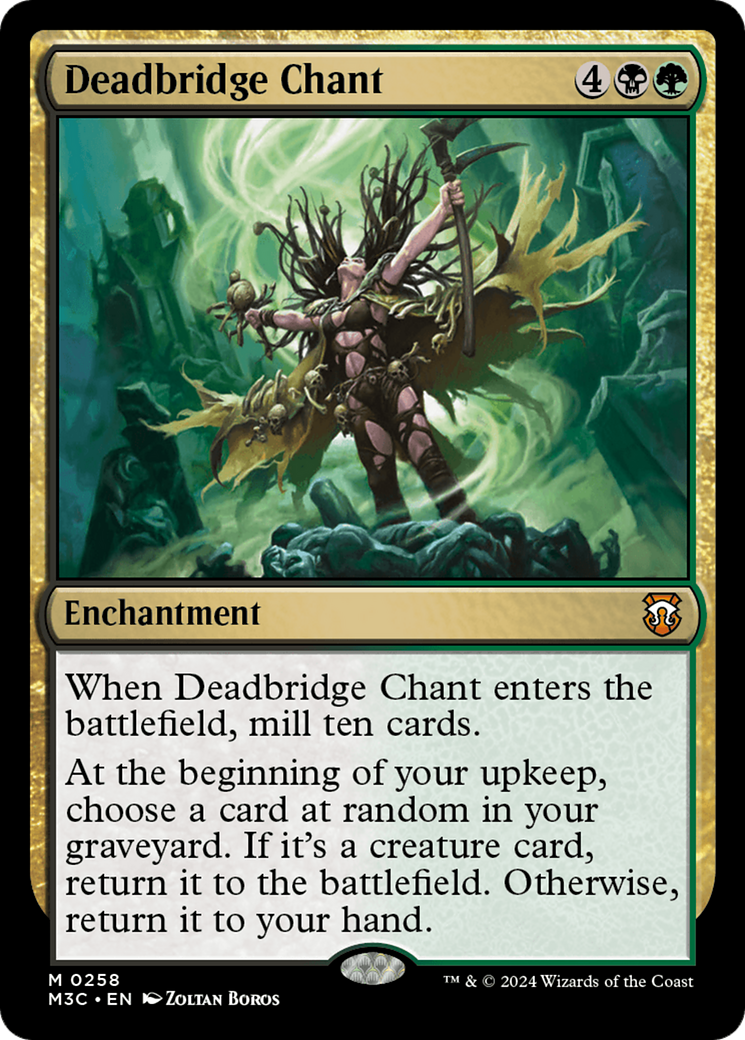 Deadbridge Chant (Ripple Foil) [Modern Horizons 3 Commander] 