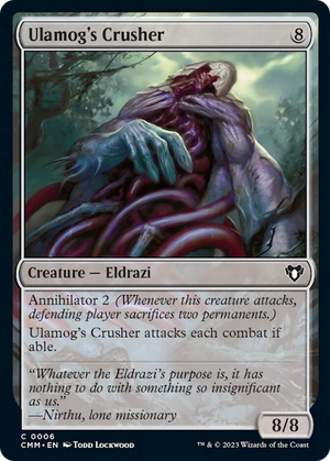 Ulamog's Crusher [Commander Masters] 