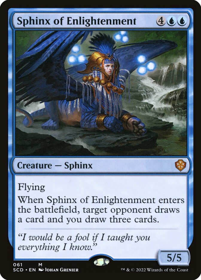 Sphinx of Enlightenment [Starter Commander Decks] 