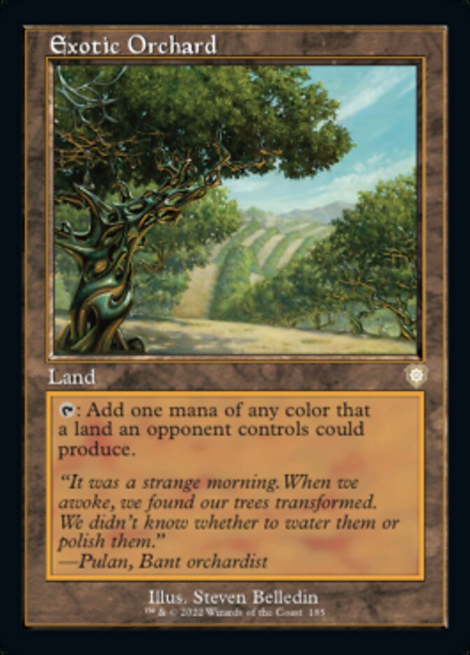 Exotic Orchard (Retro) [The Brothers' War Commander] 